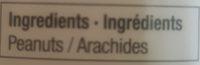 Beurre D?arachide Crmeux Naturel  100 % Ingredients