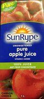 Unsweetened Pure Apple Juice Report Card