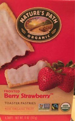 Frosted Berry Strawberry Toaster Pastries