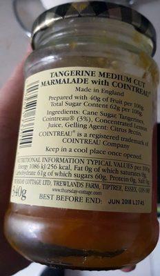 Tangerine Medium Cut Marmelade With Cointreau