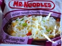 Instant Noodles Shrimp Report Card