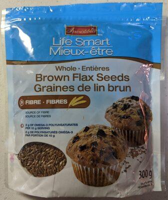 Life Smart Whole Brown Flax Seeds