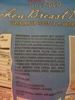Trader Joe's Breaded Chicken Nugget Ingredients