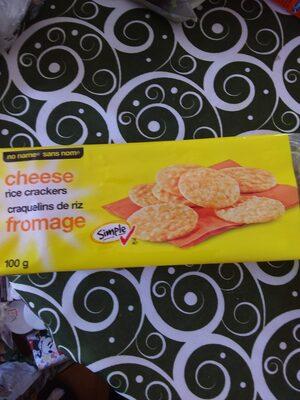Cheese Rice Crackers