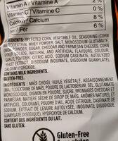 Doritos Fromage Mordant Ingredients