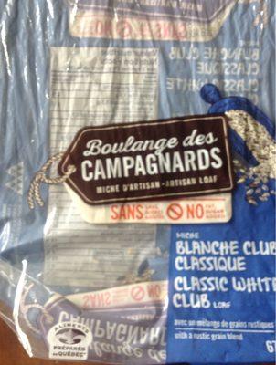 Miche Blanche Club Classique Avec Mlange De Grains Rustiques
