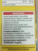 Fibre 1 Crunchy Original Ingredients