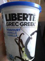 Yogourt Grec Vanille Report Card