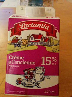 Crme  L'ancienne 15% M.G.