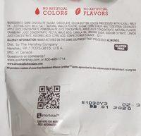 Brookside Dark Chocolate Pomegranate Ingredients