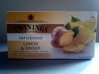 Twinings Infusions Lemon & Ginger Report Card