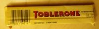 Toblerone Report Card