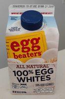 EGG BEATERS 100% Egg Whites, All-Natural Egg Whites, 16 Oz., 16 OZ Report Card