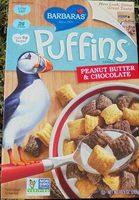 Barbara's, Puffins, Cereal, Peanut Butter & Chocolate Report Card