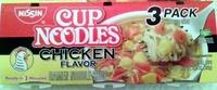 Cup Noodles Chicken Flavor Report Card