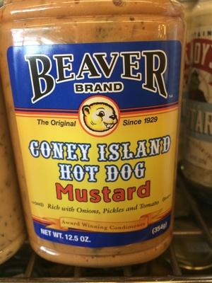Coney Island Hot Dog Mustard