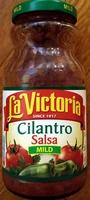 Cilantro Salsa Mild Report Card