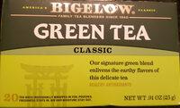 Bigelow Green Tea Report Card