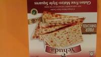 Gluten Free Matzo-style Square Report Card