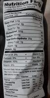Baked In Brooklyn, All Natural Pita Chips, Garlic & Parmesan Nutrition Label