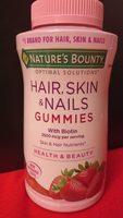 Hair, Skin & Nails Gummies Report Card