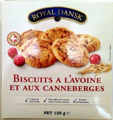 Biscuits  L'avoine Et Aux Canneberges