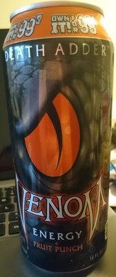 Venom Death Adder Energy Fruit Punch