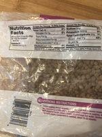 Lentils Nutrition Label