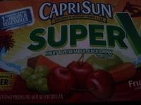 CapriSun Super V Fruit & Vegetable Juice Drink Report Card