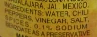 Mexican Hot Sauce Ingredients