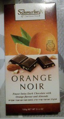 Chocolat Noir Orange Et Amandes