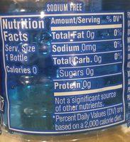 Purified Drinking Water Ingredients
