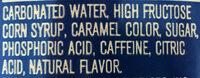 Pepsi Ingredients