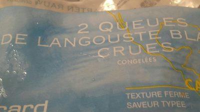 2 Queues De Langouste Blanche Crues