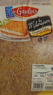 Les Milanaises Chapelure Nature