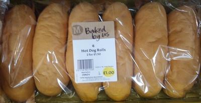 6 Hot Dog Rolls