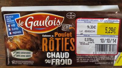 Cuisses De Poulet Rties 