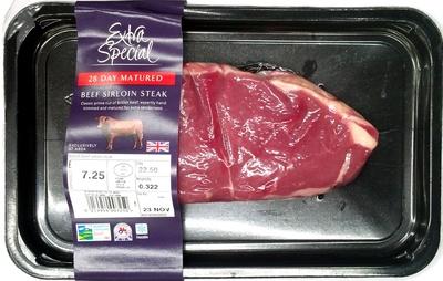 28 Days Matured Beef Sirloin Steak