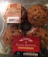 4 Filled Muffins - Salted Caramel Report Card