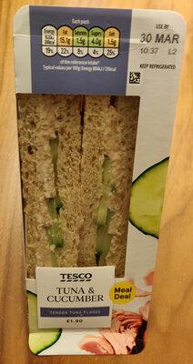 Tuna & Cucumber Sandwich