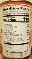 Rosarita Organic Refried Beans Traditional Nutrition Label