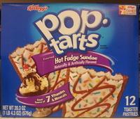 Pop Tarts Hot Fudge Sundae Report Card