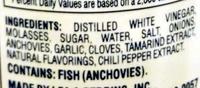 Worcestershire Sauce Ingredients