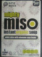 Instant Miso Suppe Edamame Bnner Kologisk Fra King Soba Report Card