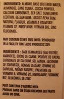 Almond Chocolate Ingredients