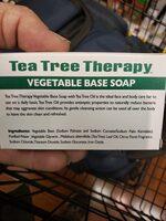 Tea Tree Therapy Bar Soap Ingredients
