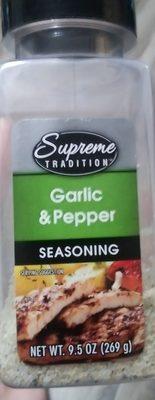 Garlic & Pepper Seasoning