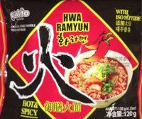 Paldo Hwa Ramyun (hot & Spicy) Report Card
