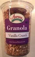 Vanilla Crunch Granola Report Card