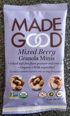 Mixed Berry Granola Minis